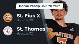 Recap: St. Pius X  vs. St. Thomas  2022