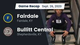 Recap: Fairdale  vs. Bullitt Central  2020