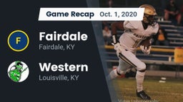 Recap: Fairdale  vs. Western  2020