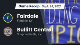 Recap: Fairdale  vs. Bullitt Central  2021