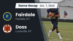 Recap: Fairdale  vs. Doss  2022