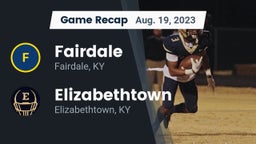 Recap: Fairdale  vs. Elizabethtown  2023
