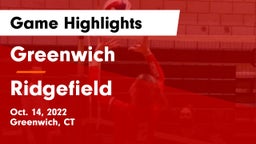 Greenwich  vs Ridgefield  Game Highlights - Oct. 14, 2022