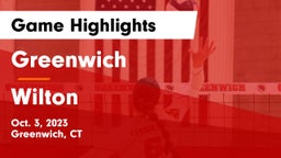 Greenwich  vs Wilton  Game Highlights - Oct. 3, 2023