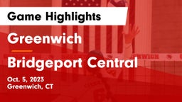 Greenwich  vs Bridgeport Central  Game Highlights - Oct. 5, 2023