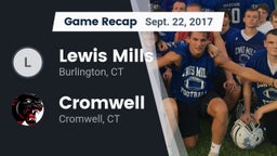 Recap: Lewis Mills  vs. Cromwell  2017