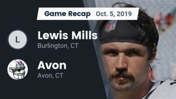 Recap: Lewis Mills  vs. Avon  2019