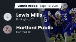 Recap: Lewis Mills  vs. Hartford Public  2021