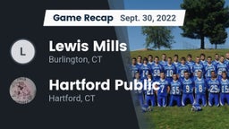 Recap: Lewis Mills  vs. Hartford Public  2022