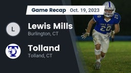 Recap: Lewis Mills  vs. Tolland  2023