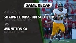 Recap: Shawnee Mission South HS vs. Winnetonka  2016