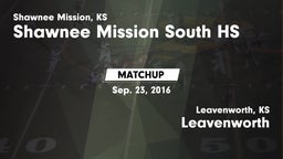 Matchup: Shawnee Mission vs. Leavenworth  2016