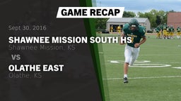 Recap: Shawnee Mission South HS vs. Olathe East  2016