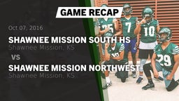 Recap: Shawnee Mission South HS vs. Shawnee Mission Northwest  2016