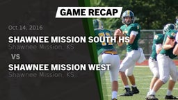 Recap: Shawnee Mission South HS vs. Shawnee Mission West  2016