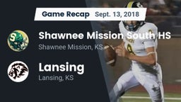 Recap: Shawnee Mission South HS vs. Lansing  2018