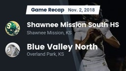 Recap: Shawnee Mission South HS vs. Blue Valley North  2018