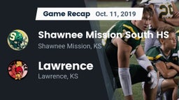 Recap: Shawnee Mission South HS vs. Lawrence  2019