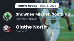 Recap: Shawnee Mission South HS vs. Olathe North  2021