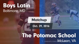 Matchup: Boys Latin High vs. The Potomac School 2016