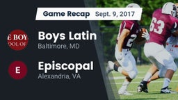 Recap: Boys Latin  vs. Episcopal  2017