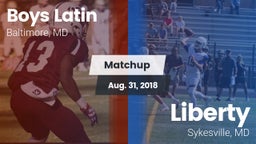 Matchup: Boys Latin High vs. Liberty  2018