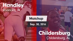 Matchup: Handley  vs. Childersburg  2016
