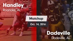 Matchup: Handley  vs. Dadeville  2016