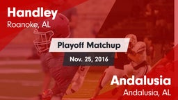 Matchup: Handley  vs. Andalusia  2016