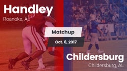 Matchup: Handley  vs. Childersburg  2017