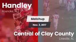 Matchup: Handley  vs. Central  of Clay County 2017