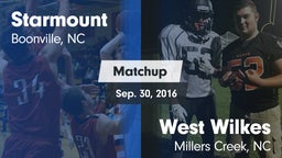 Matchup: Starmount High vs. West Wilkes  2016