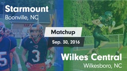 Matchup: Starmount High vs. Wilkes Central  2016