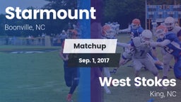 Matchup: Starmount High vs. West Stokes  2017
