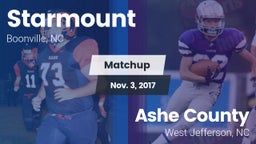 Matchup: Starmount High vs. Ashe County  2017