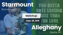 Matchup: Starmount High vs. Alleghany  2018