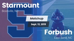 Matchup: Starmount High vs. Forbush  2019