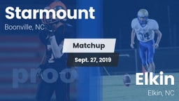 Matchup: Starmount High vs. Elkin  2019