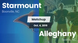 Matchup: Starmount High vs. Alleghany  2019