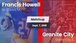 Matchup: Howell  vs. Granite City  2018