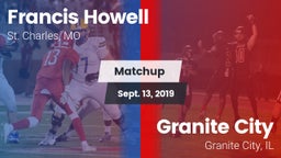 Matchup: Howell  vs. Granite City  2019