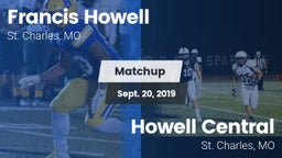 Matchup: Howell  vs. Howell Central  2019