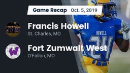 Recap: Francis Howell  vs. Fort Zumwalt West  2019
