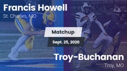 Matchup: Howell  vs. Troy-Buchanan  2020