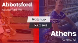 Matchup: Abbotsford vs. Athens  2016