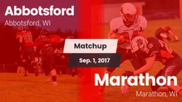 Matchup: Abbotsford vs. Marathon  2017