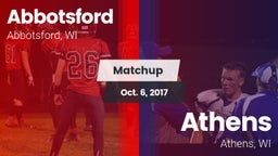 Matchup: Abbotsford vs. Athens  2017