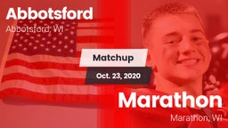 Matchup: Abbotsford vs. Marathon  2020