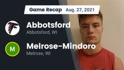 Recap: Abbotsford  vs. Melrose-Mindoro  2021
