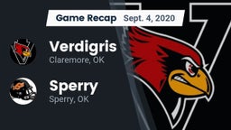 Recap: Verdigris  vs. Sperry  2020